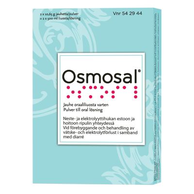 OSMOSAL jauhe oraaliliuosta varten 2 x 10,65 g